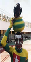 Supporter des éperviers (Mali-Togo) 6 em journée CAN/Mondial 2006